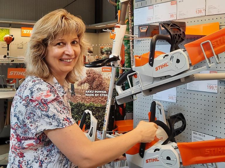 Monika Linkmeyer - Verwaltung und Lagerlogistik